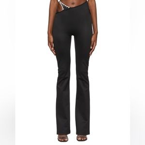 AREA style rhinestone pants